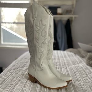Cowboy Boots White